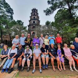 Chua Thien Mu Pagoda (Heaven Fairy Lady Pagoda) Hue.