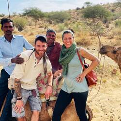 the 🐪 camel men and our hosts🙏🏽