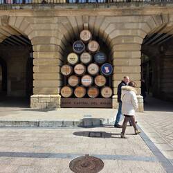 This is Haro, the wine capital of Rioja.