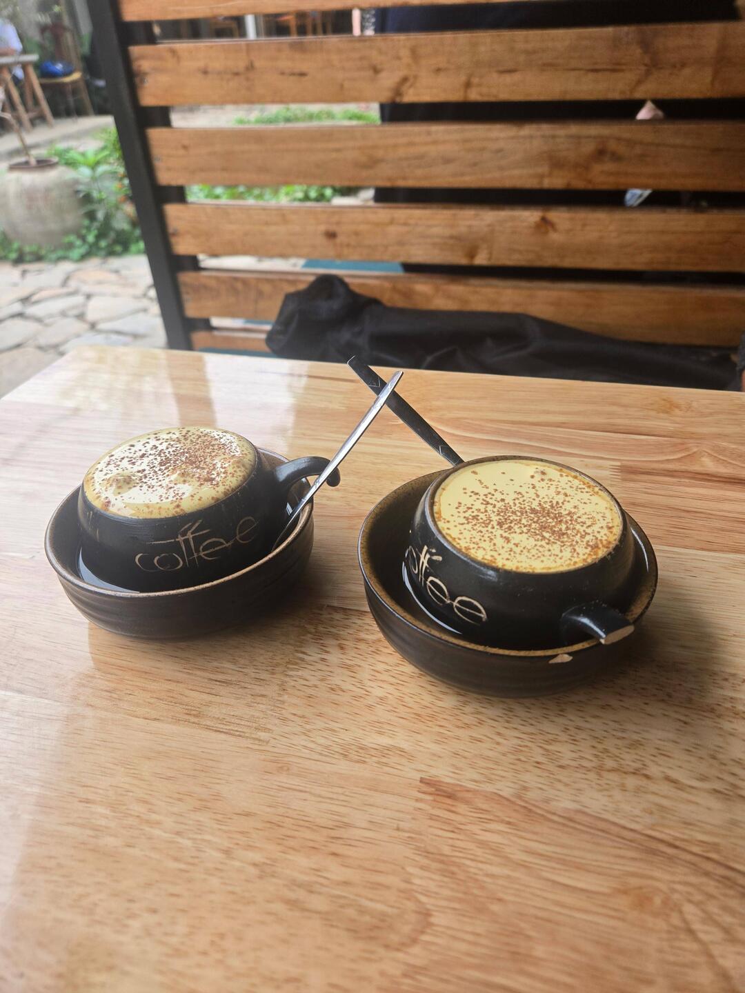 Egg coffee is becoming our fav!