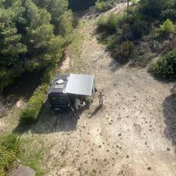 Der Franzi hat das Kreuz erklommen