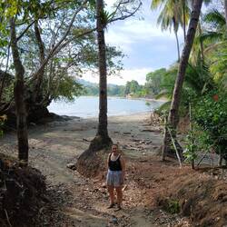 Derfür cha me für is Dörfli füre gmüetlech am Strand entlang loufe