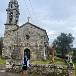 Beine durchstrecken, Kekse in der Hand, fertig ist der Touri-Stand