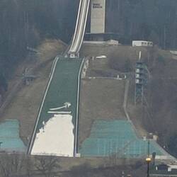 Olympics ski-jump facility.