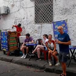 Ein Margherita mit Nina