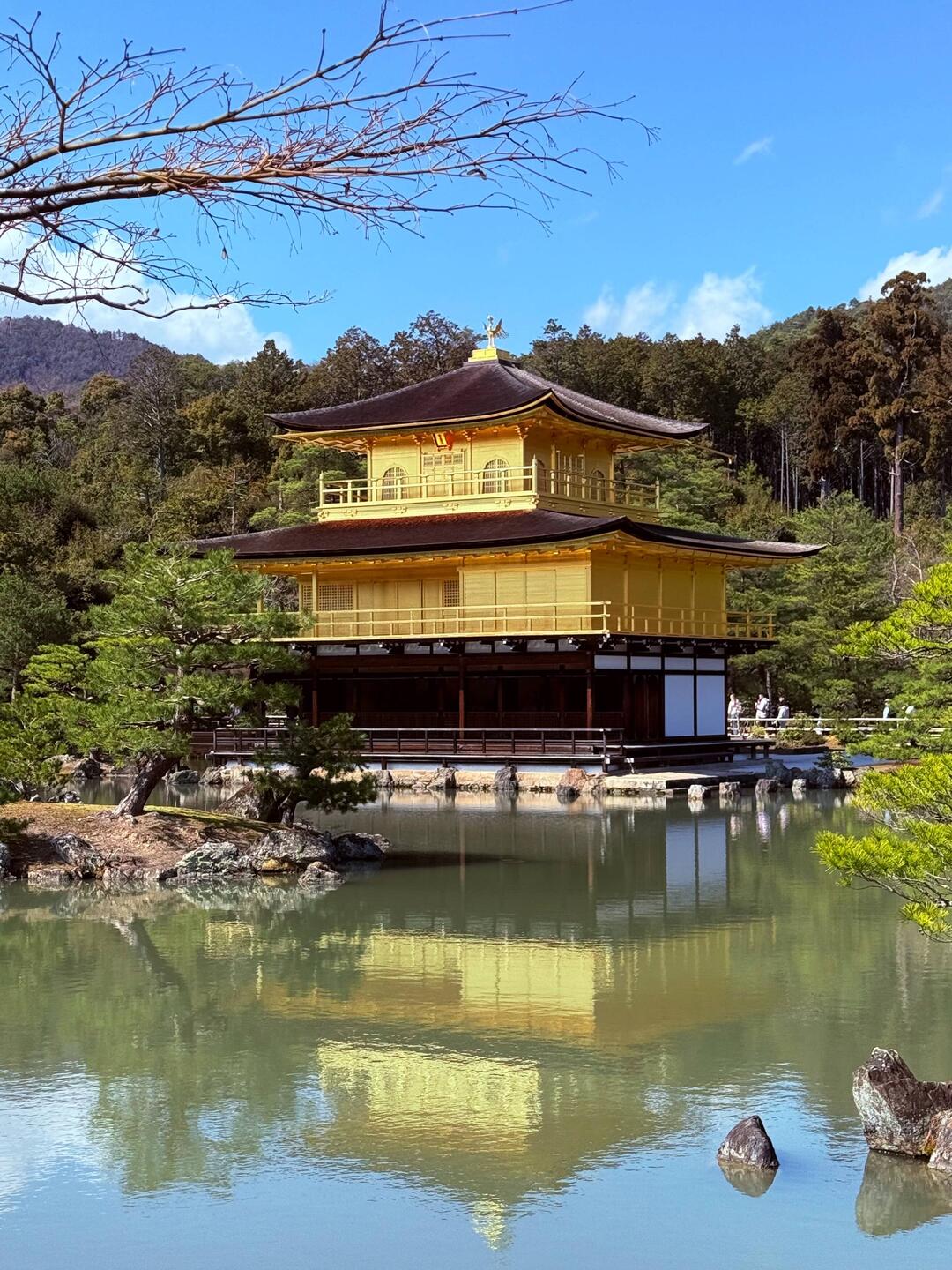 The beautiful Golden Pavilion