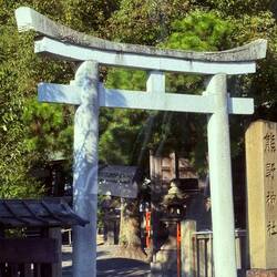 Gate to a temple in Kyoto