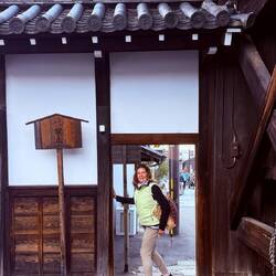 On our way to the Geisha district