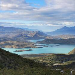 Blick auf den Lago Nordenskjöld