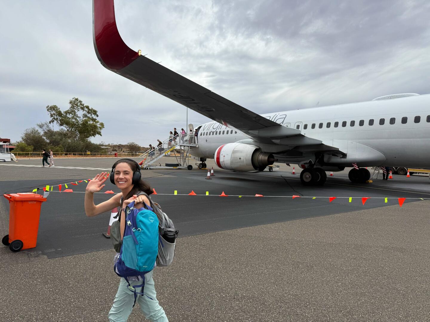 Chels is ready to go!!