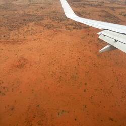 Check out how sparse the desert shrubbery is