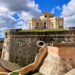 Noch über der Chefwohnung ist der Ausguck des Beobachterpostens