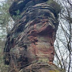 Am Schafsfelsen ist Fantasie gefragt.