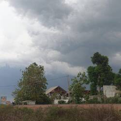 Zum Glück zieht das Gewitter vorbei