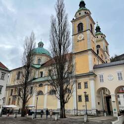 Der Dom von Ljubljana