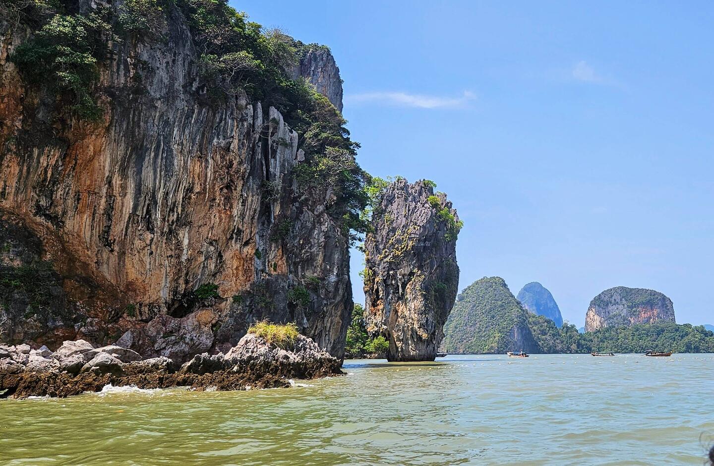 The edge of "James Bond Island."
