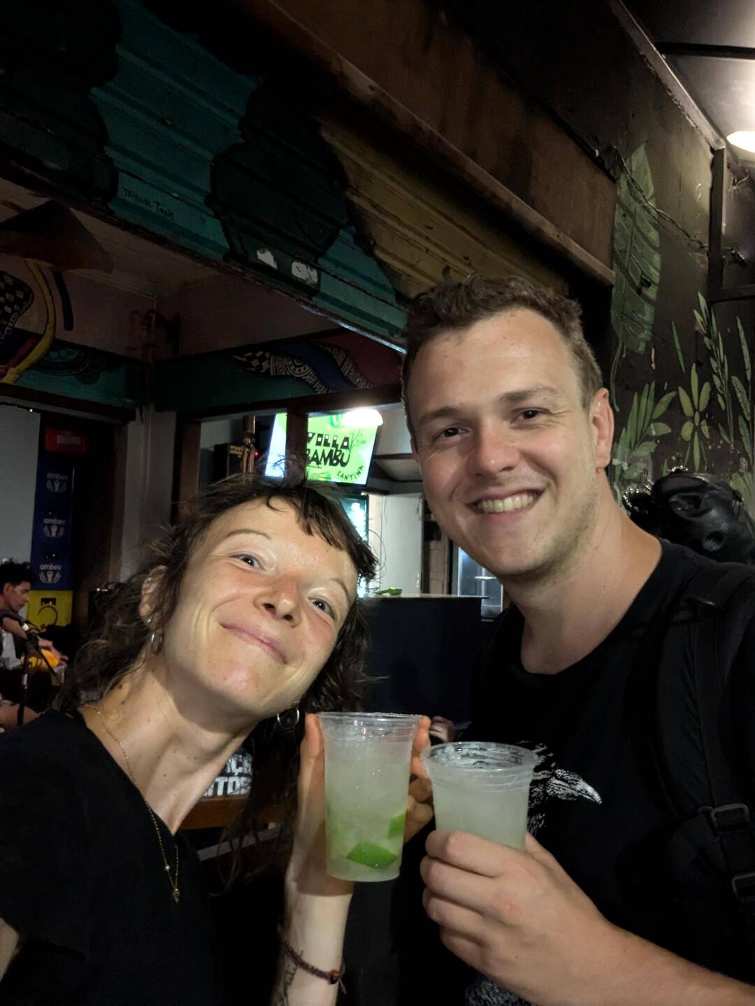 Erster! Caipirinha in Brasilien gibt's in Curitiba - wir verstehen den Hype. Der ist ECHT lecker 😁