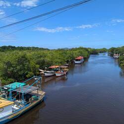 Pontal do Sul - unser Ziel"Hafen"