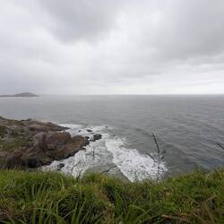Wetter bewölkt - perfekt für ausgiebige Insel Spaziergänge (sagt Mona 😇)