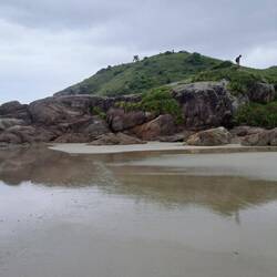 Wir finden auch immer wieder menschenleere Strand Abschnitte 😍