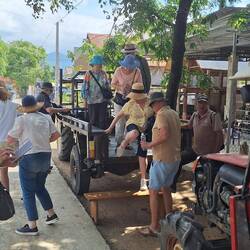 The tractor transport