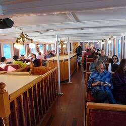 Another deck below where we sat (it's all open seating).
