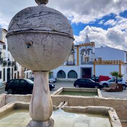 Prächtige Brunnen gehören zum Stadtbild