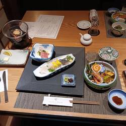The 1st course of the intricate meal