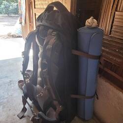 Huntsman spider proofing.. stuff socks in your yoga mat!
