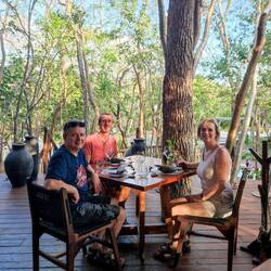 Restaurant nahe der Cenote