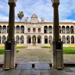 Blick in den Innenhof