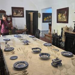 Im Nationalmuseum. Erinnerung an die Kolonialzeit.