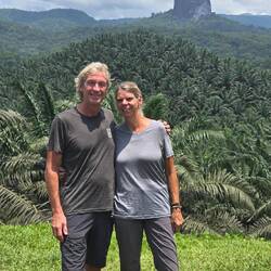 Traumhafter Blick auf den Pico Cabumbe. Der übrig gebliebene Schlot eines Vulkans.