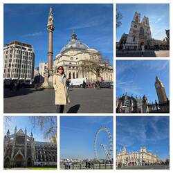 Parliament Square and London Eye