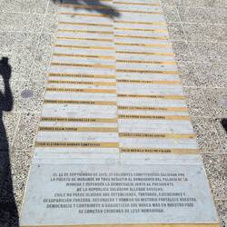 Denkmal für die Opfer des Putsches am 11.9.1973