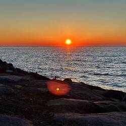 Ein wunderschöner Sonnenaufgang