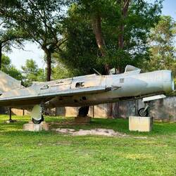 A MiG-21 with Cambodian Air Force markings, PRK-era flown by pilots trained in Vietnam.