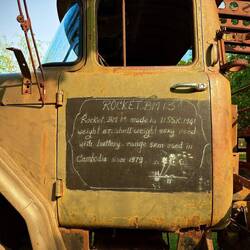 Soviet rocket launching truck used by the Khmer Rouge.