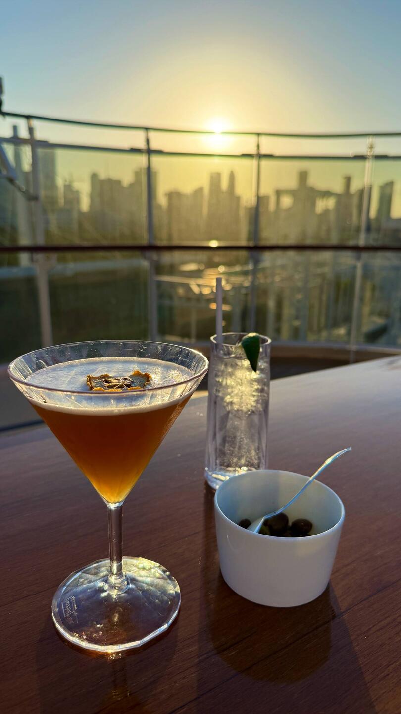 Apero zum Beginn einer tollen Kreuzfahrt