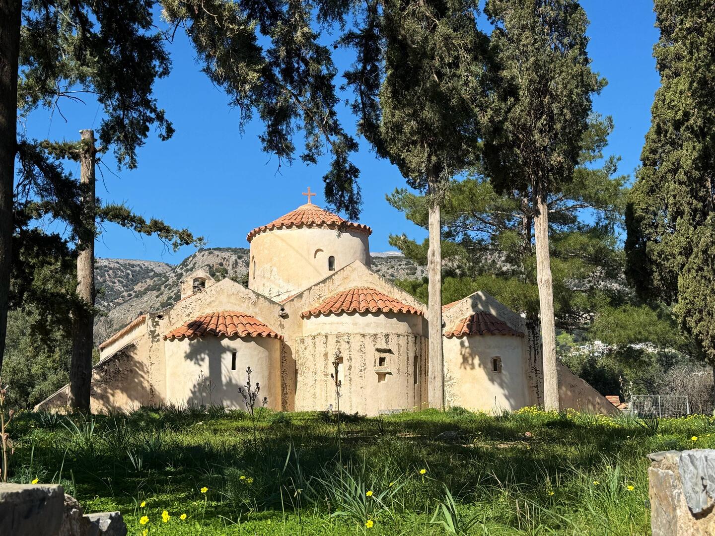 Beautiful church in one of the villages