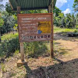 Beginn des Fussmarsches