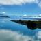 Lake Tekapo as the clouds were lifting