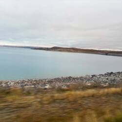 Cloudier weather by Lake Pukaki