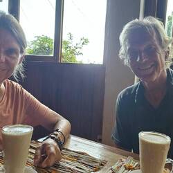 Und in Monte Café gab's nach der Wanderung einen Kaffee