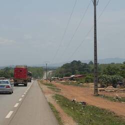 Noch geht es viel bergab, aber die nächsten Hügel sind schon in Sicht