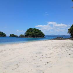 Troumhafti Stränd im Coiba Nationalpark