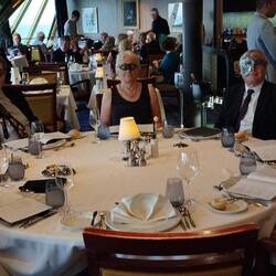 At the dinner table