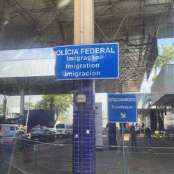 Grenzübergang Brasilien - Paraguay