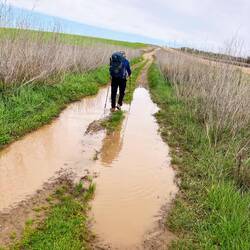 But wet in places!