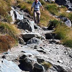 Commencing the return trip.